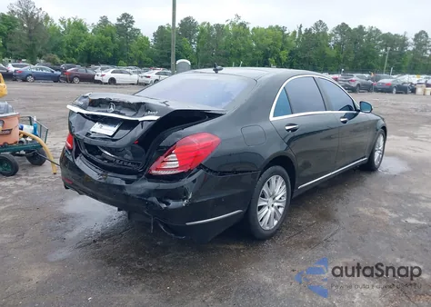 2014 Mercedes-Benz S 550 4Matic из США, поврежденный, VIN WDDUG8FB8EA067537